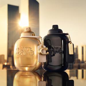 Coach Gold Gift Set: Parfum 50ml + Travel Spray 7.5ml